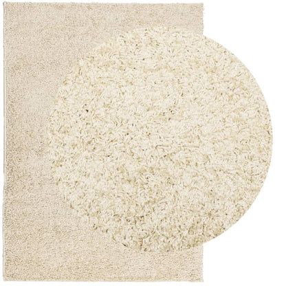 Shaggy Rug PAMPLONA High Pile Modern Gold 200x280 cm