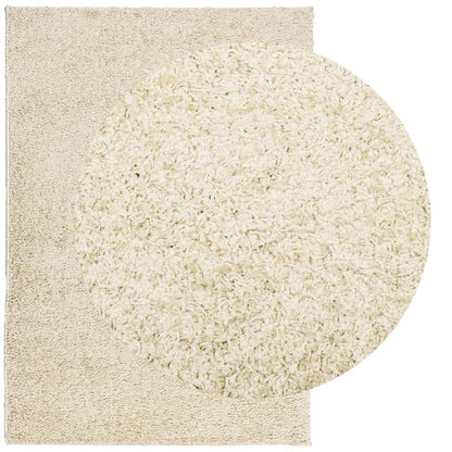 Shaggy Rug PAMPLONA High Pile Modern Gold 240x340 cm