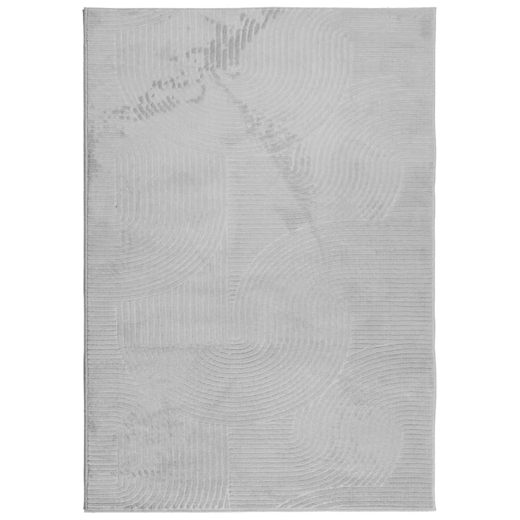 Rug IZA Short Pile Scandinavian Look Grey 120x170 cm