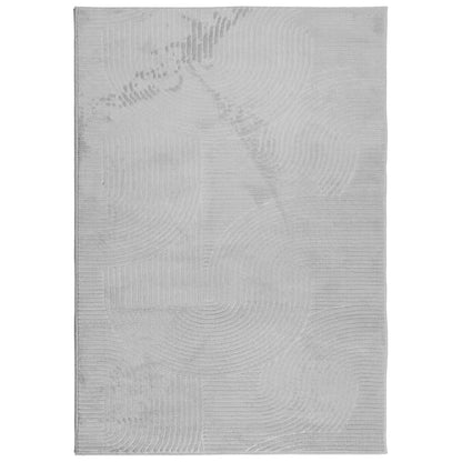 Rug IZA Short Pile Scandinavian Look Grey 120x170 cm