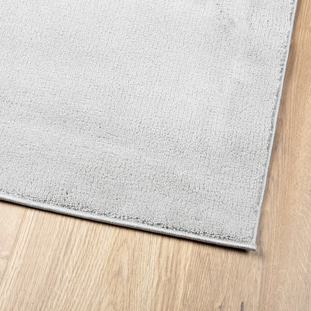 Rug OVIEDO Short Pile Grey 60x110 cm