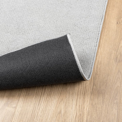 Rug OVIEDO Short Pile Grey 80x150 cm