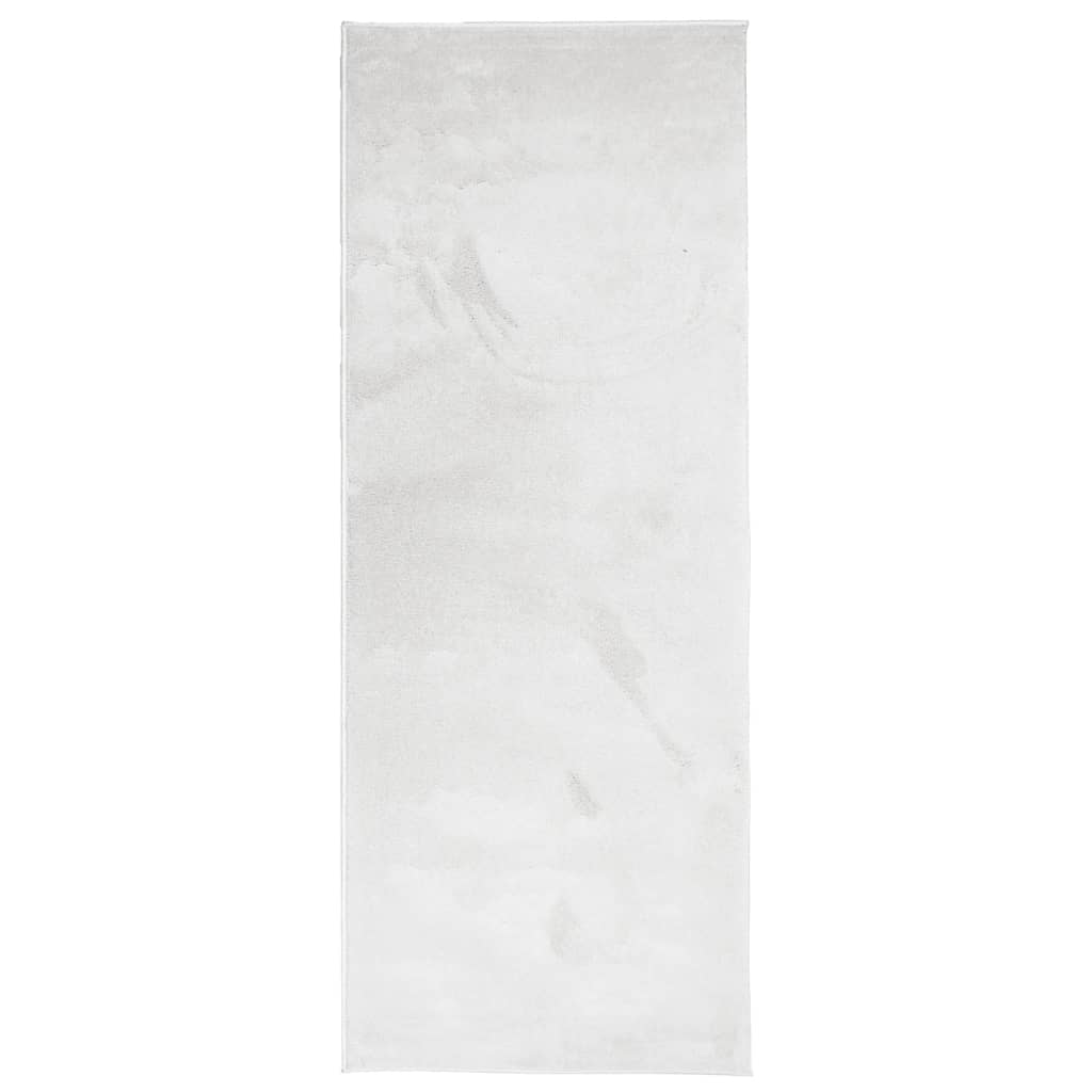 Rug OVIEDO Short Pile Grey 80x200 cm