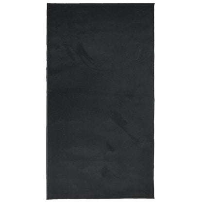 Rug OVIEDO Short Pile Black 60x110 cm