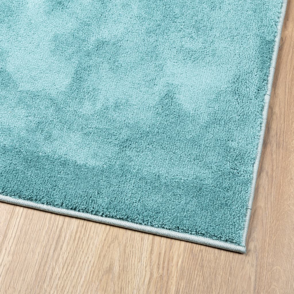 Rug OVIEDO Short Pile Green 120x120 cm