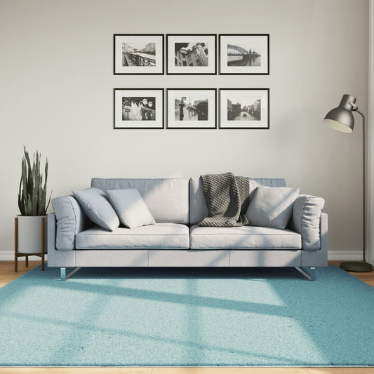 Rug OVIEDO Short Pile Green 200x200 cm