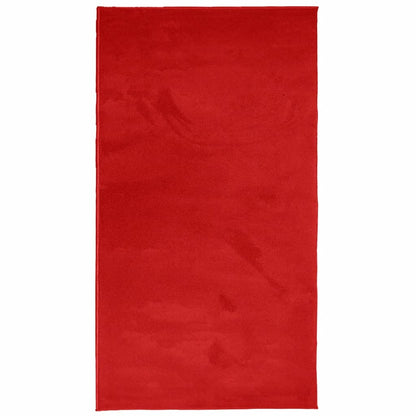 Rug OVIEDO Short Pile Red 80x150 cm