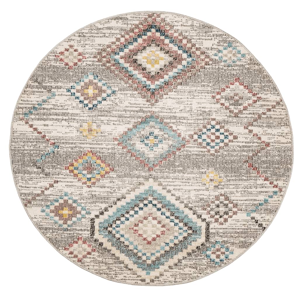 Rug ARBIZU Indoor and Outdoor Vintage Design Ø 120 cm