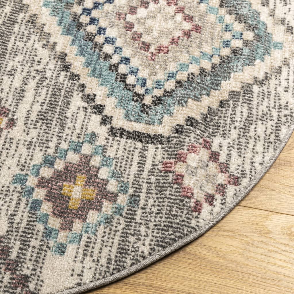 Rug ARBIZU Indoor and Outdoor Vintage Design Ø 120 cm