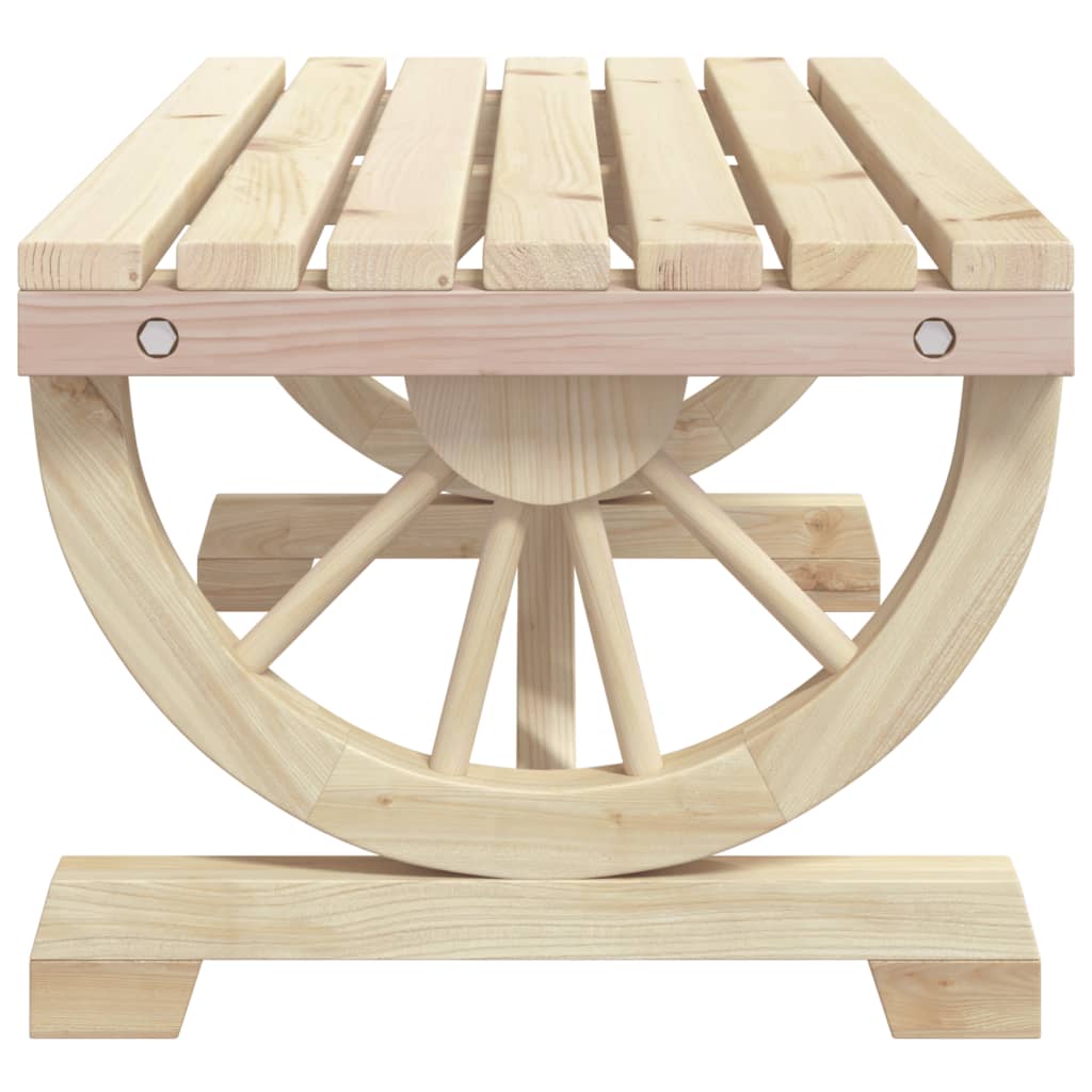 Garden Coffee Table 90x50x40 cm Solid Wood Fir