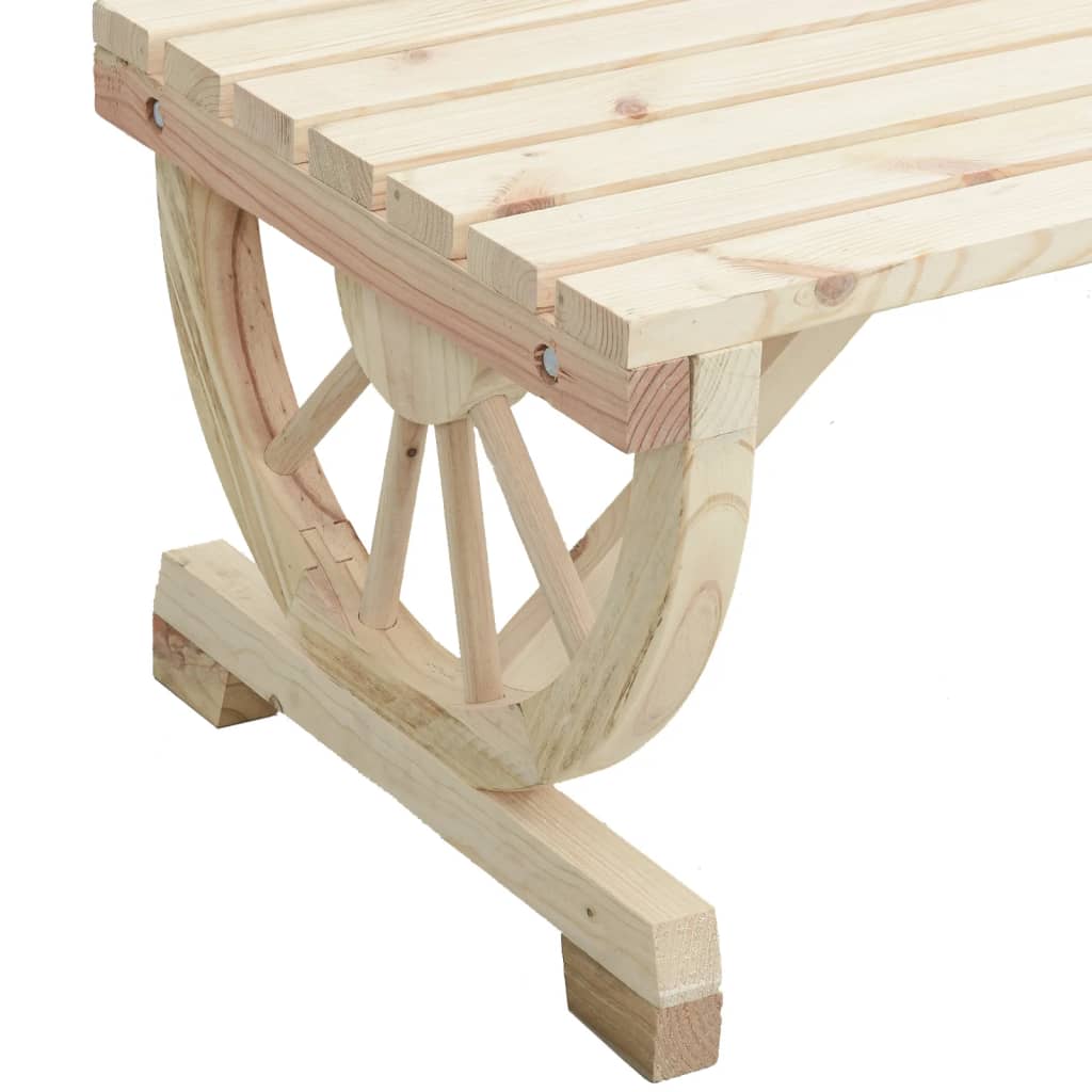 Garden Coffee Table 90x50x40 cm Solid Wood Fir