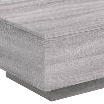 Coffee Table Grey Sonoma 55x55x31 cm Engineered Wood