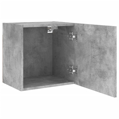 TV Wall Cabinets 2 pcs Concrete Grey 40.5x30x40 cm Engineered Wood