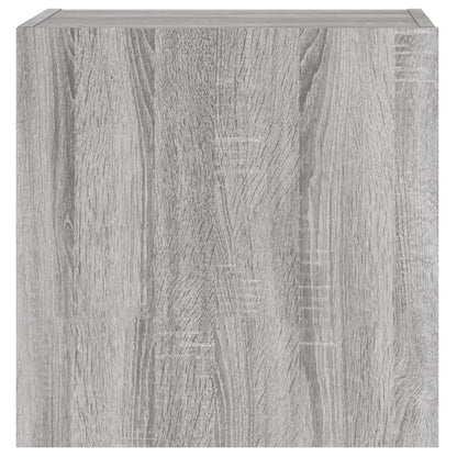 TV Wall Cabinet Grey Sonoma 40.5x30x40 cm Engineered Wood