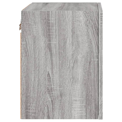 TV Wall Cabinet Grey Sonoma 40.5x30x40 cm Engineered Wood