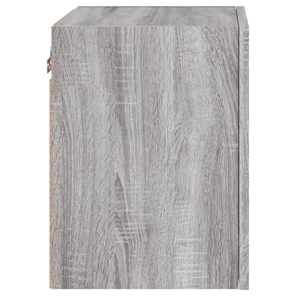 TV Wall Cabinets 2 pcs Grey Sonoma 40.5x30x40 cm Engineered Wood