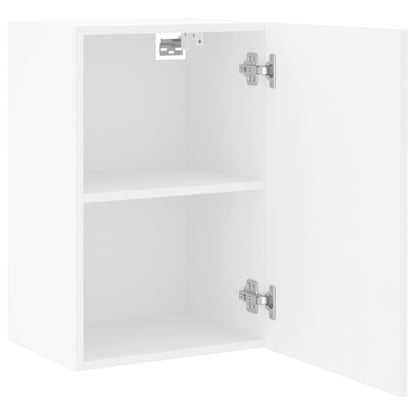 TV Wall Cabinet White 40.5x30x60 cm Engineered Wood