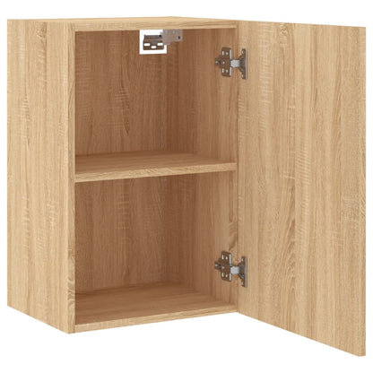 TV Wall Cabinets 2 pcs Sonoma Oak 40.5x30x60 cm Engineered Wood