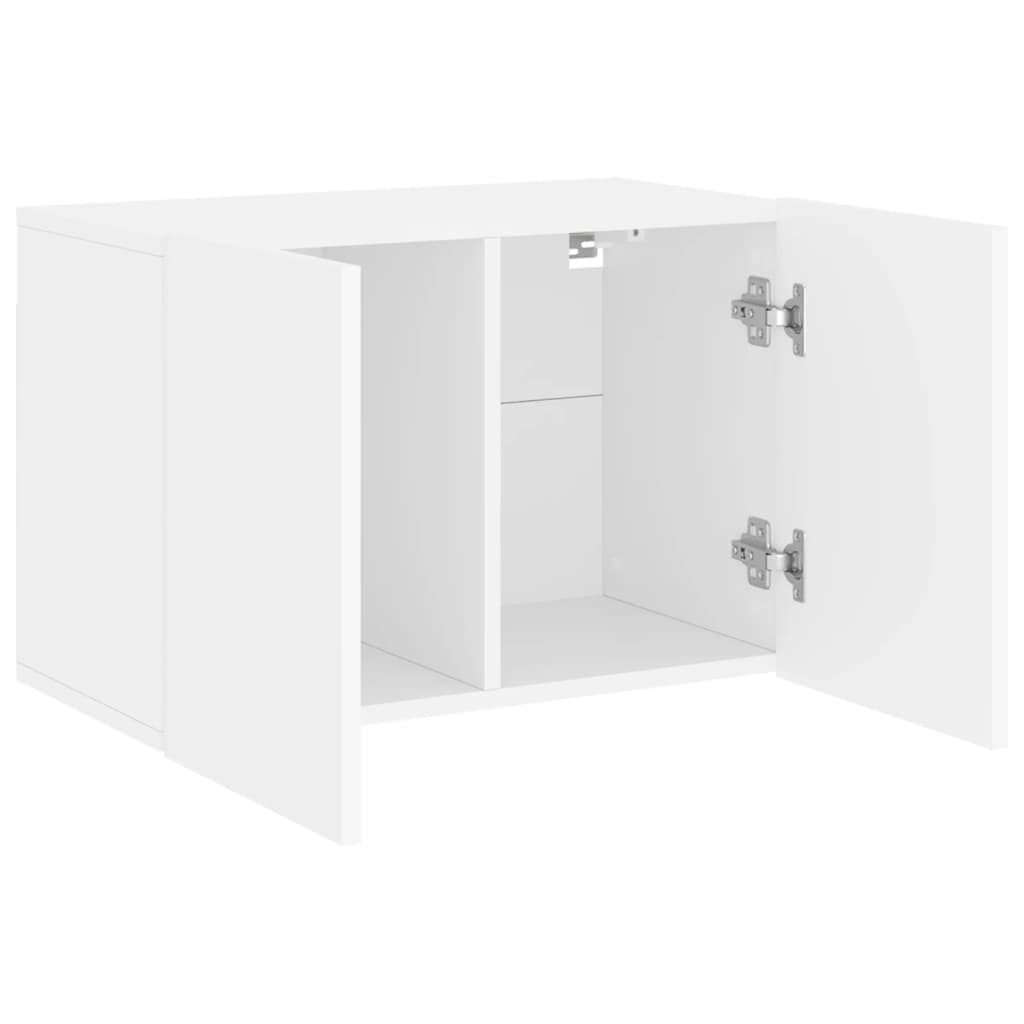 TV Cabinet Wall-mounted White 60x30x41 cm