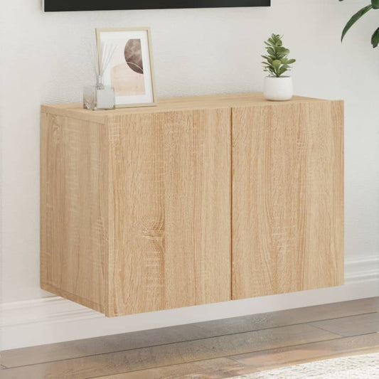 TV Cabinet Wall-mounted Sonoma Oak 60x30x41 cm