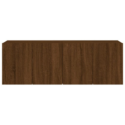 TV Cabinets Wall-mounted 2 pcs Brown Oak 60x30x41 cm