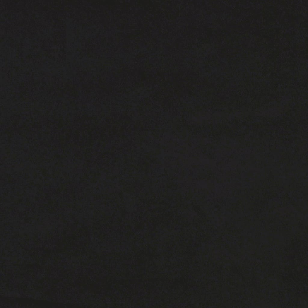 Bed Frame "Dover" Black 180x200 cm Super King Velvet