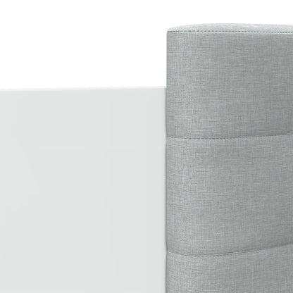 Bed Frame without Mattress White 200x200cm