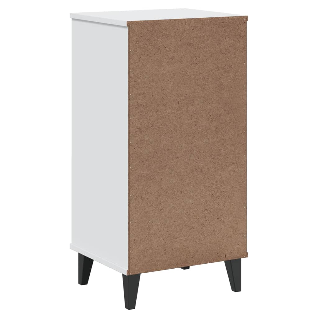 Bedside Cabinet VIKEN White Engineered Wood