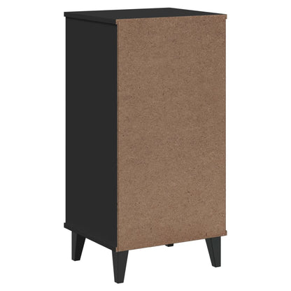 Bedside Cabinet VIKEN Black Engineered Wood