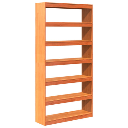 Book Cabinet/Room Divider 100x30x199.5 cm Solid Wood Pine