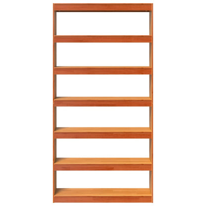 Book Cabinet/Room Divider 100x30x199.5 cm Solid Wood Pine