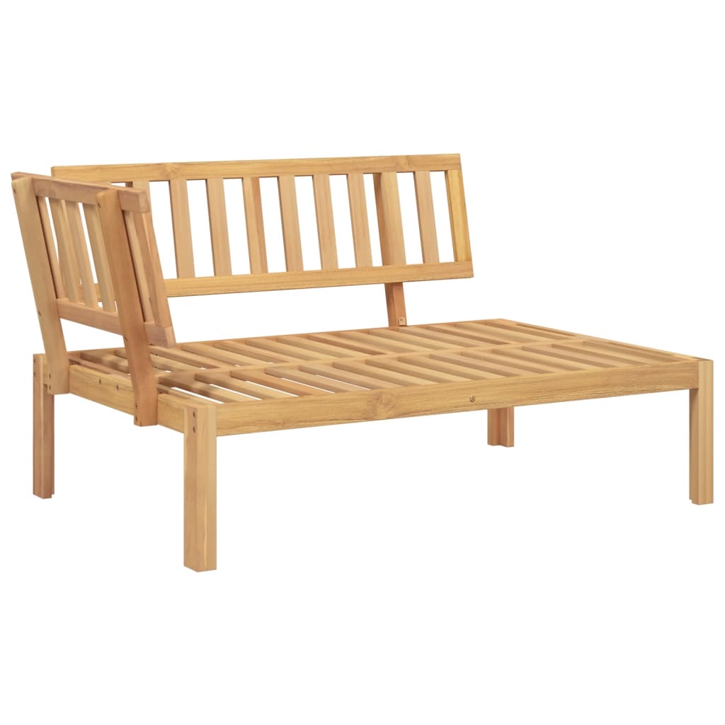 Garden Pallet Corner Sofas 2 pcs Solid Wood Acacia