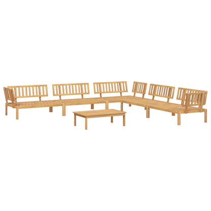 6 Piece Garden Pallet Sofa Set Solid Wood Acacia