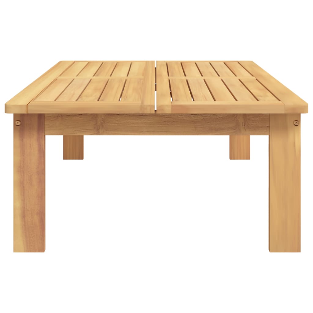 Garden Table 100x60x30 cm Solid Wood Acacia