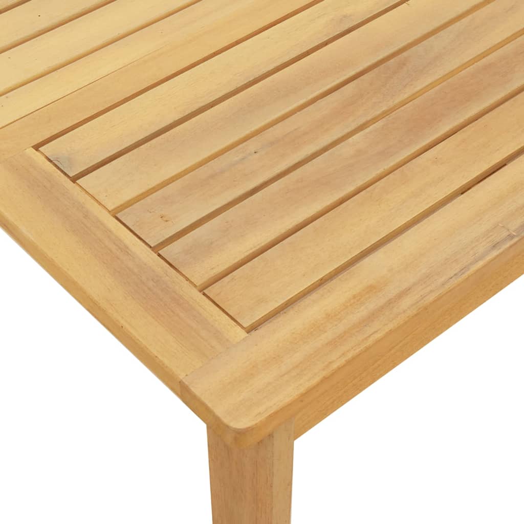 Garden Table 100x60x30 cm Solid Wood Acacia