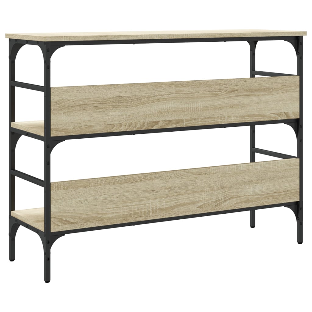 Console Table Sonoma Oak 100x32x75 cm Engineered Wood