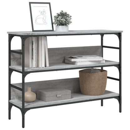 Console Table Grey Sonoma 100x32x75 cm Engineered Wood