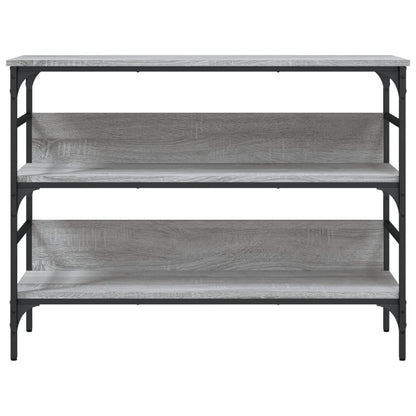 Console Table Grey Sonoma 100x32x75 cm Engineered Wood