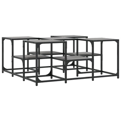 Coffee Table Grey Sonoma 91x91x40 cm Engineered Wood