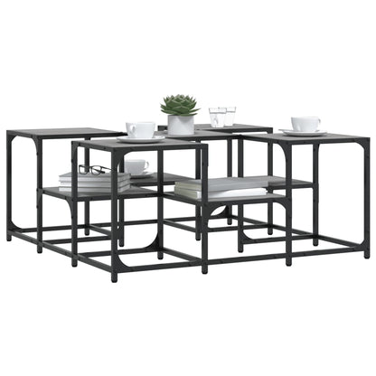 Coffee Table Grey Sonoma 91x91x40 cm Engineered Wood