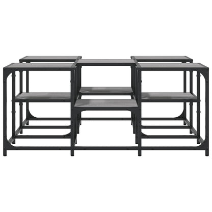 Coffee Table Grey Sonoma 91x91x40 cm Engineered Wood