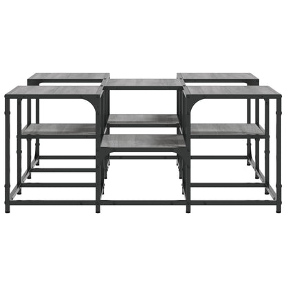 Coffee Table Grey Sonoma 91x91x40 cm Engineered Wood