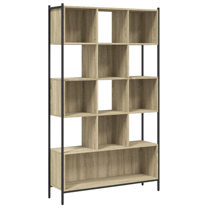 Bookcase Sonoma Oak 102x28x172 cm Engineered Wood