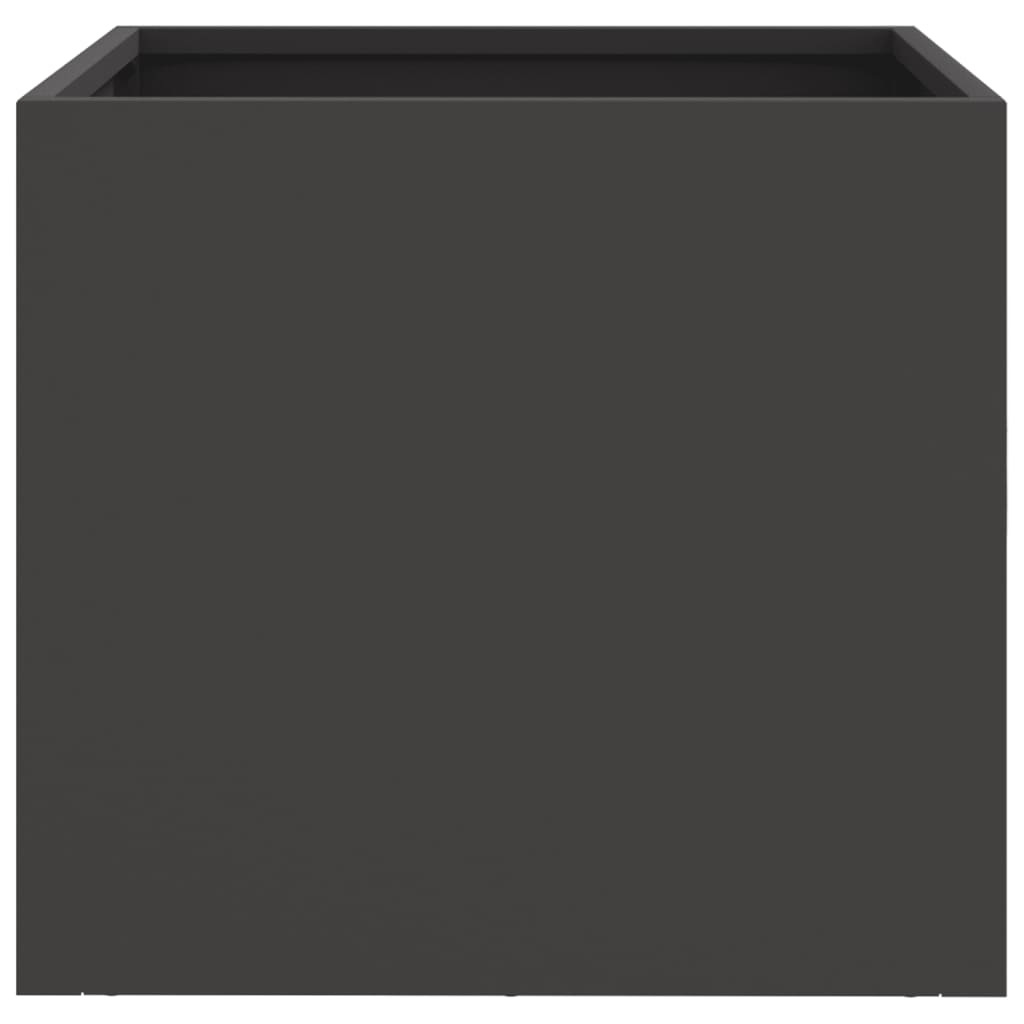 Planter Black 32x30x29 cm Steel