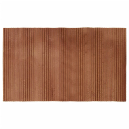 Rug Rectangular Brown 60x100 cm Bamboo