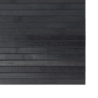 Rug Rectangular Grey 60x400 cm Bamboo