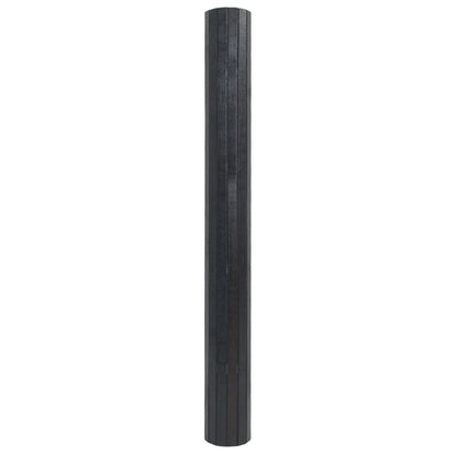 Rug Rectangular Grey 70x200 cm Bamboo