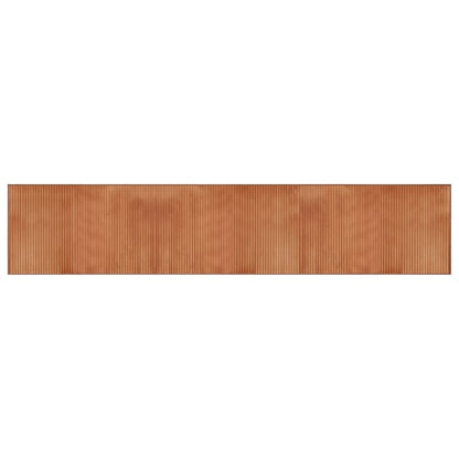 Rug Rectangular Brown60x300 cm Bamboo