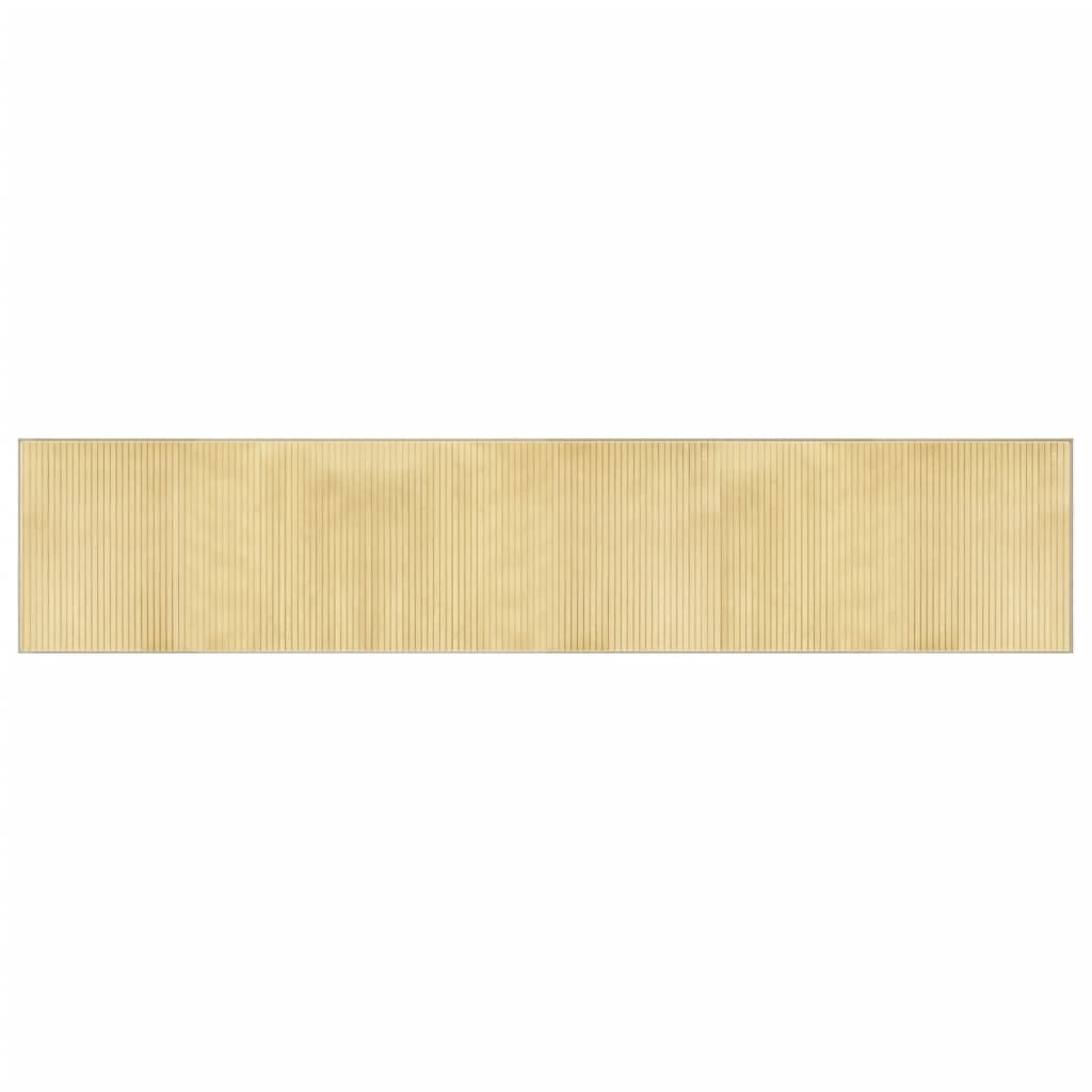 Rug Rectangular Light Natural60x300 cm Bamboo