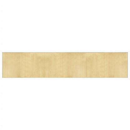 Rug Rectangular Light Natural60x300 cm Bamboo